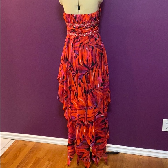 Bellisima Evening Dress 9/10 ‘Bird of Paradise’ - Picture 6 of 8